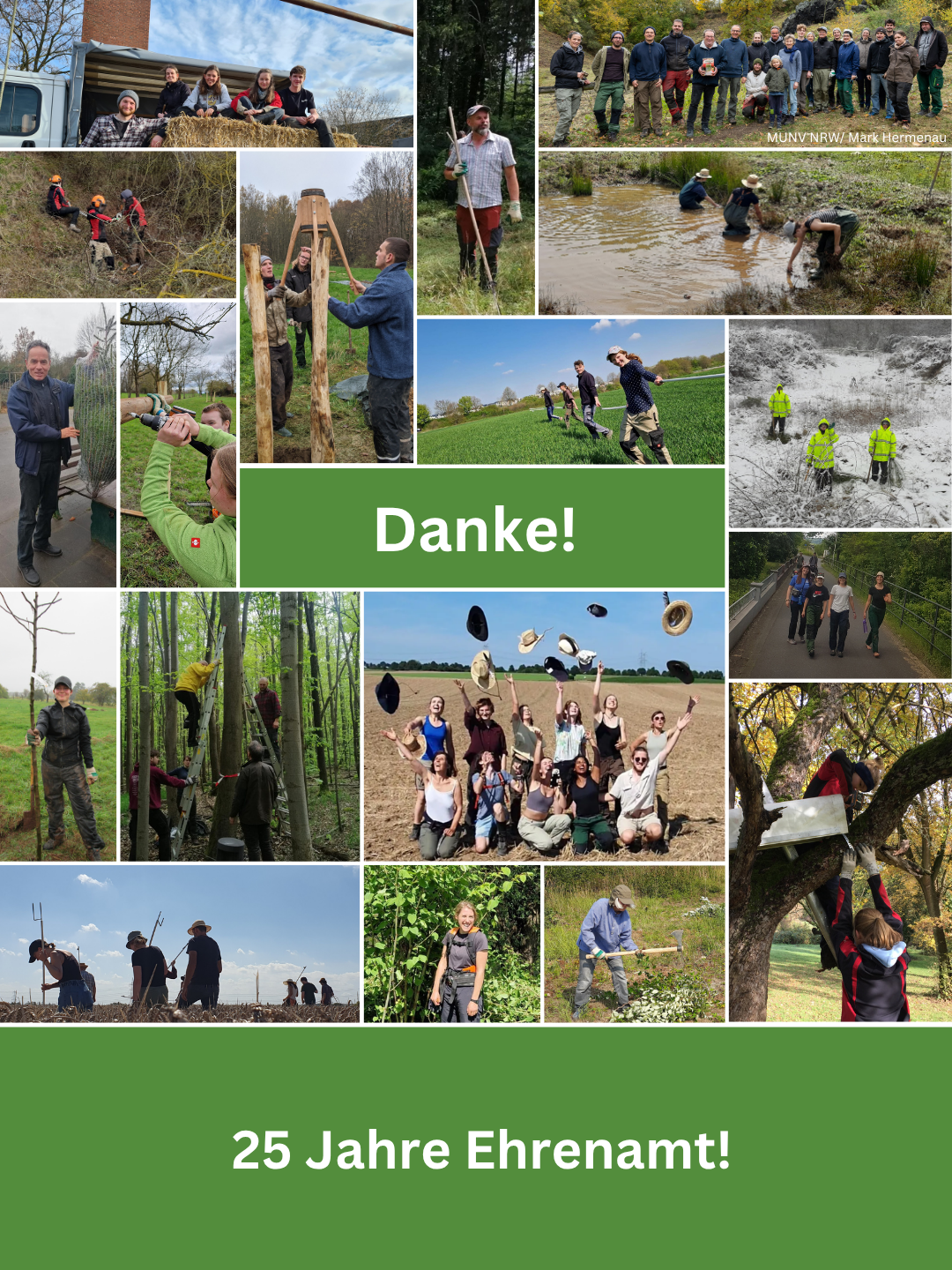 Danke! 25 Jahre Ehrenamt